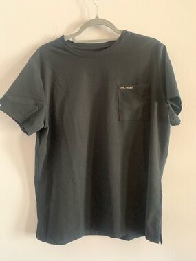 HYPOTHESIS Black Pocket T-Shirt Medical
